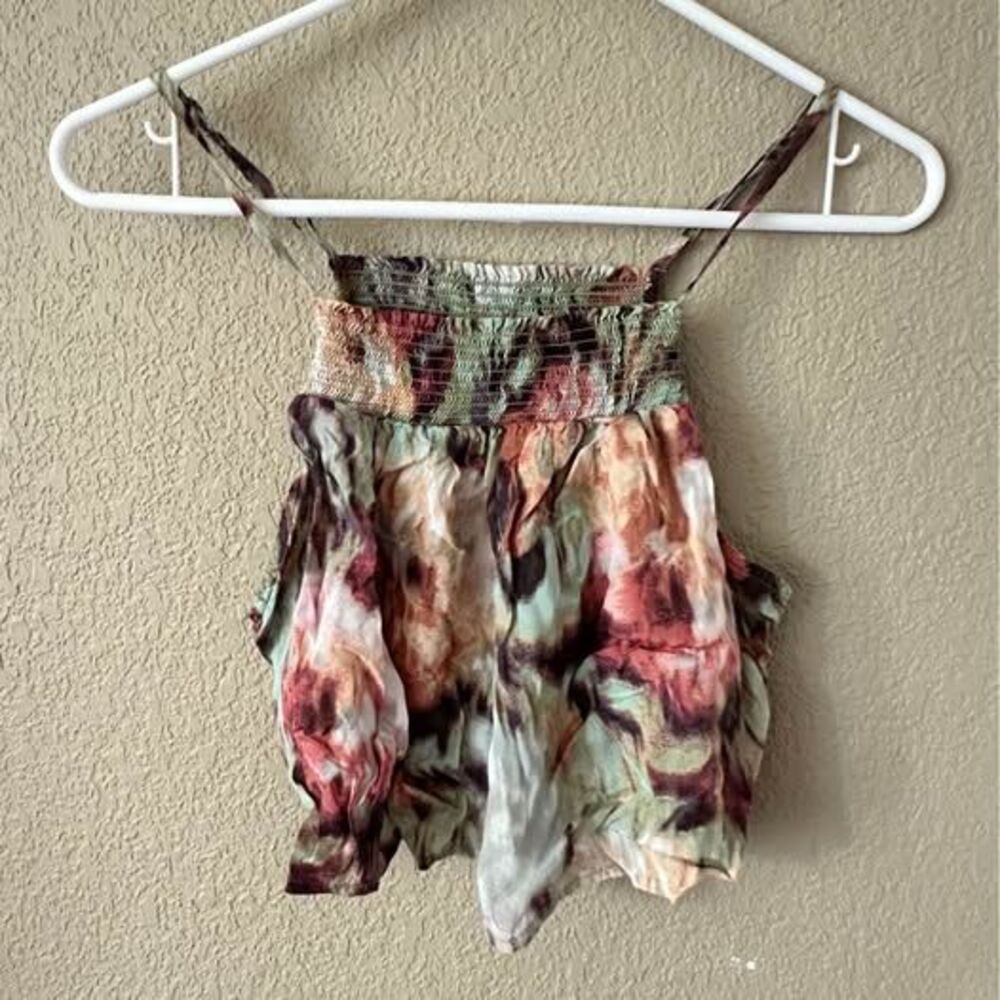 Urban Outfitters Out From Under Botanical Floral Cropped Tank Top Size S